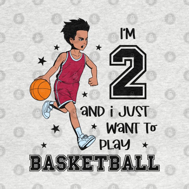 Boy plays basketball - I am 2 by Modern Medieval Design